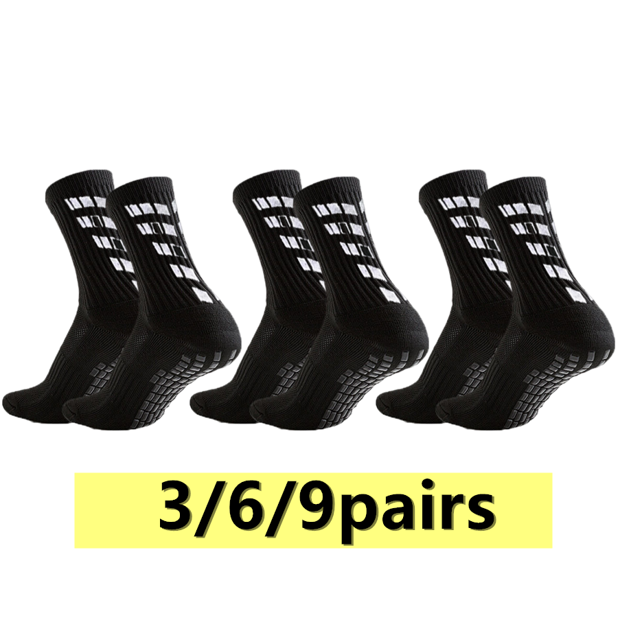 Sports Grip - Meias antiderrapantes para homens e mulheres,