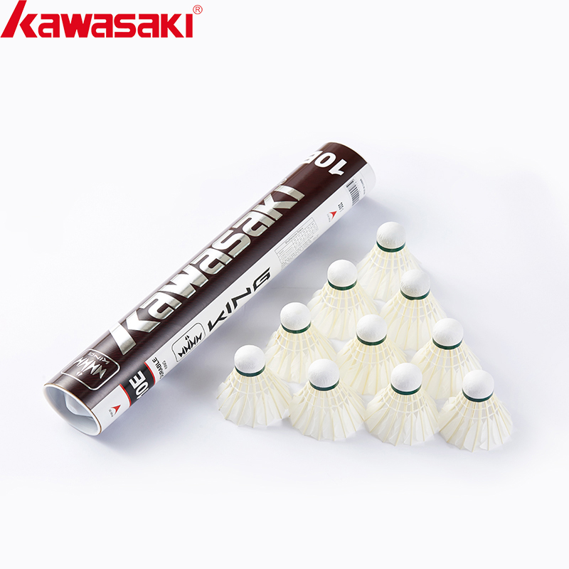 Kawasaki badminton peteca rei  - Feather Shuttlecock avaliação e preço
