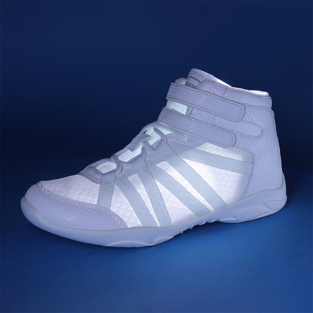 BAXINIER Meninas Branco High T - Badminton Shoes avaliação e preço
